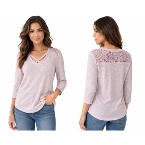 Bobbie Brooks/Thinly Layered Sweater Blouse